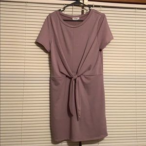 Front tie dress